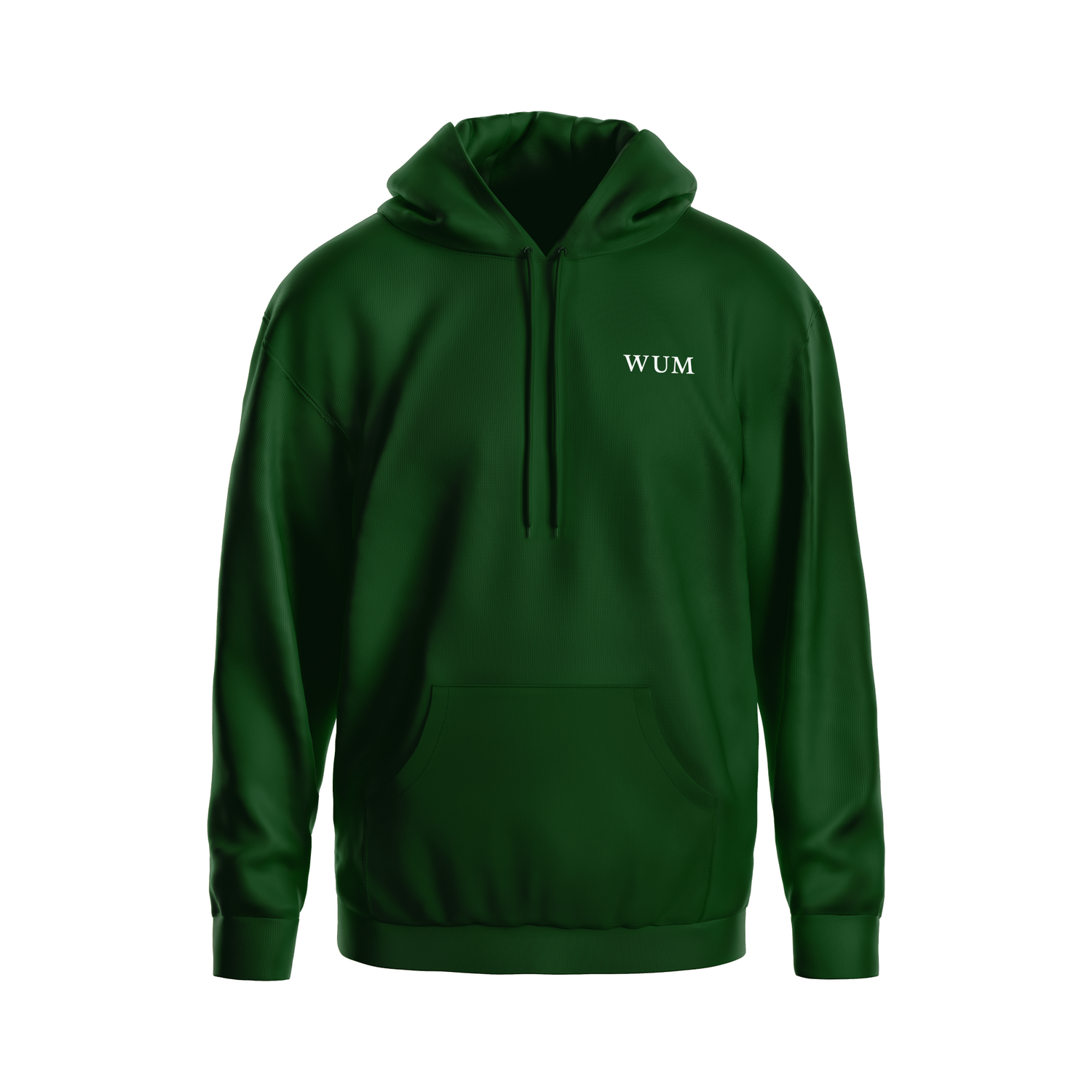 Zielone Hoodie WUM - unisex